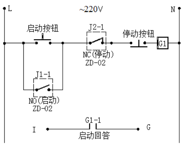 ZD-02消防終端器接線(xiàn)圖原理